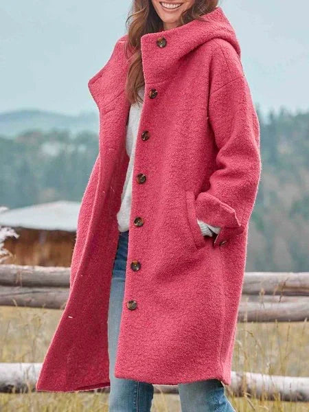 Veste d'automne avec capuche