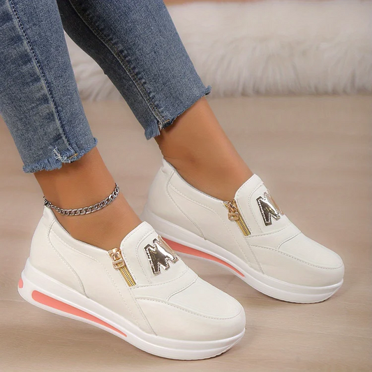 Chaussures orthopédiques avec fermeture éclair