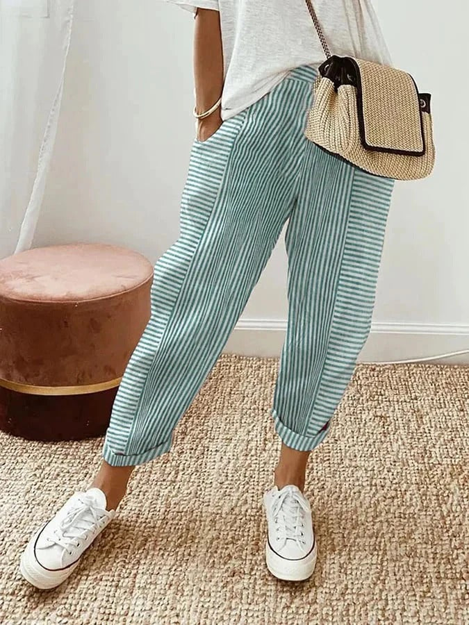 Pantalon Rayé