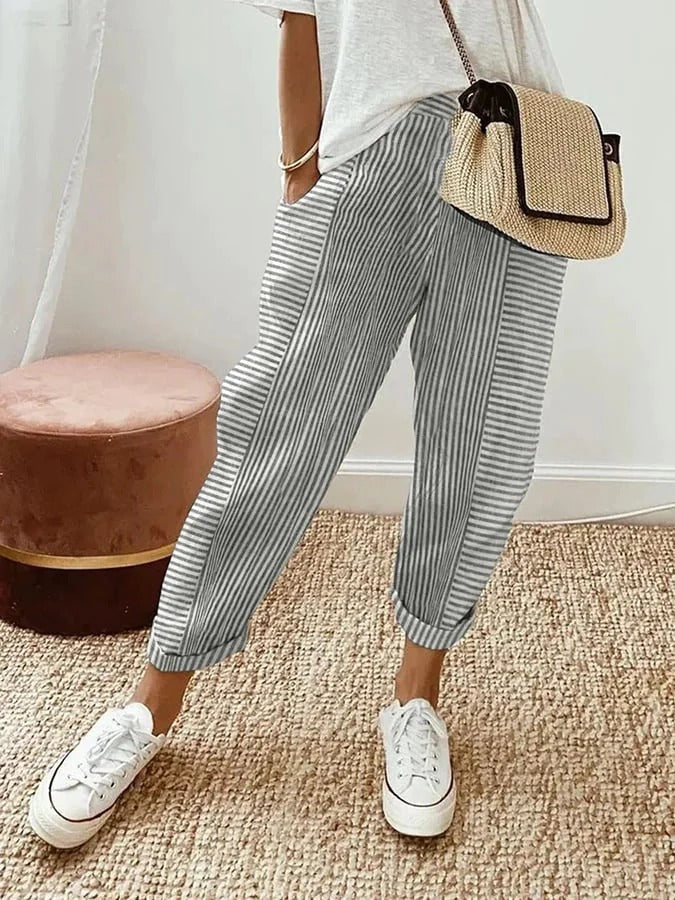 Pantalon Rayé