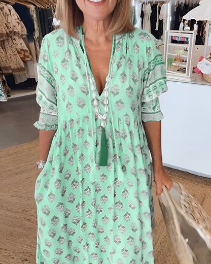 Robe D'été Éclatante