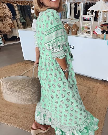 Robe D'été Éclatante