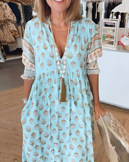 Robe D'été Éclatante