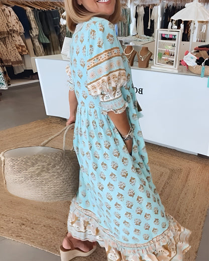 Robe D'été Éclatante