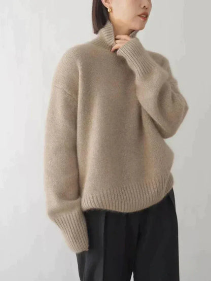 Pull Col Roulé Chaleureux d'Automne