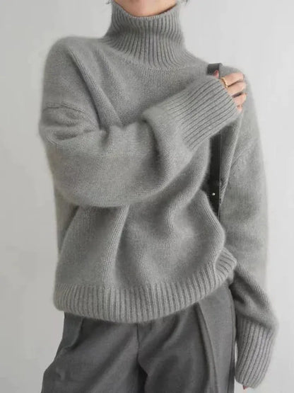 Pull Col Roulé Chaleureux d'Automne
