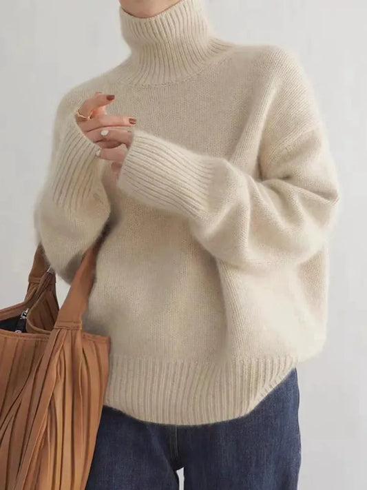 Pull Col Roulé Chaleureux d'Automne