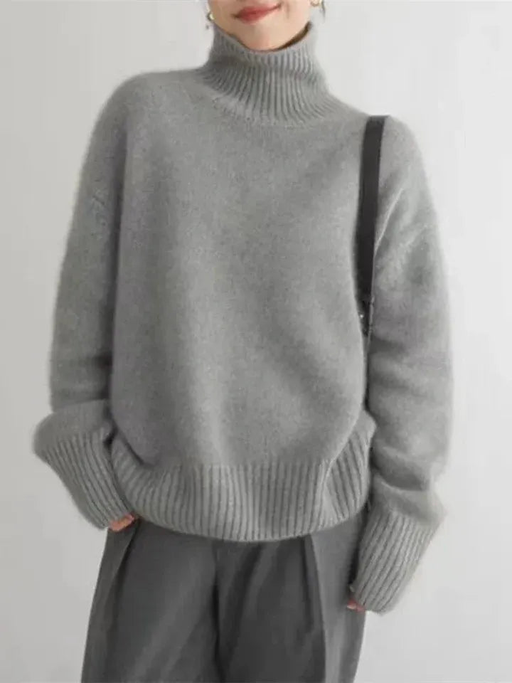 Pull Col Roulé Chaleureux d'Automne