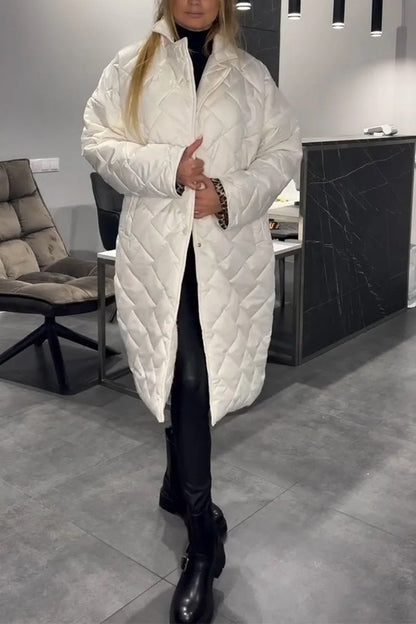 Veste Matelassée Réversible avec Doublure Imprimée Léopard