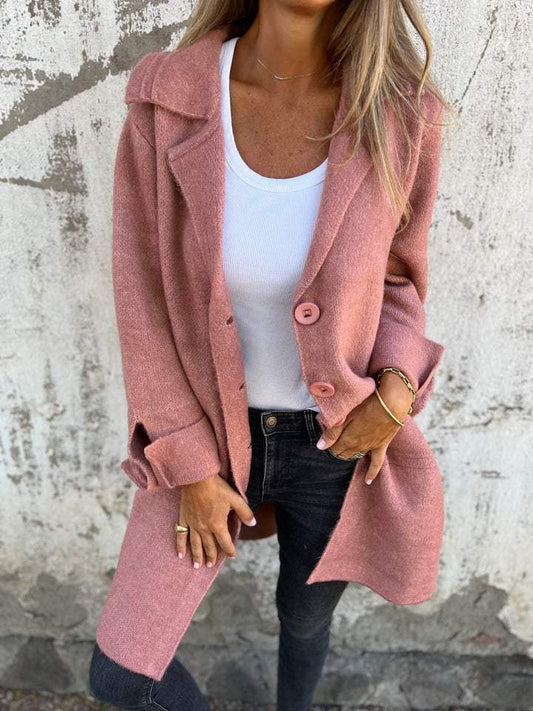 Manteau en Laine Classique Moderne