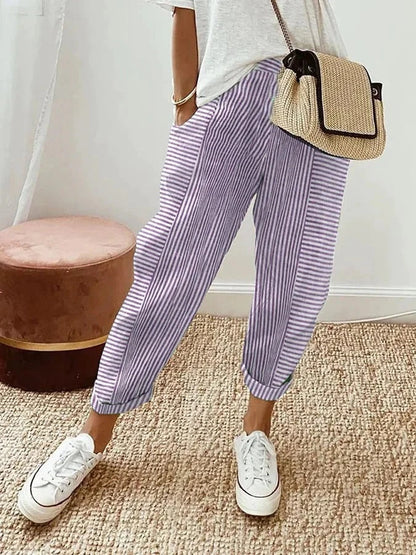 Pantalon Rayé