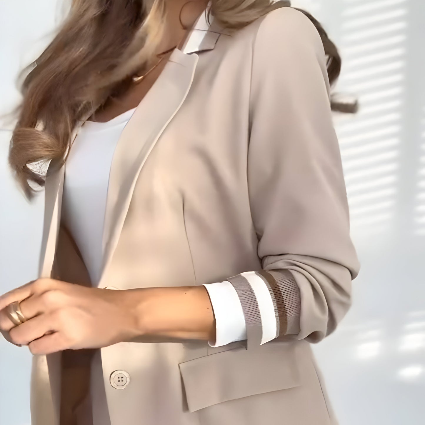 Ensemble rayé chic